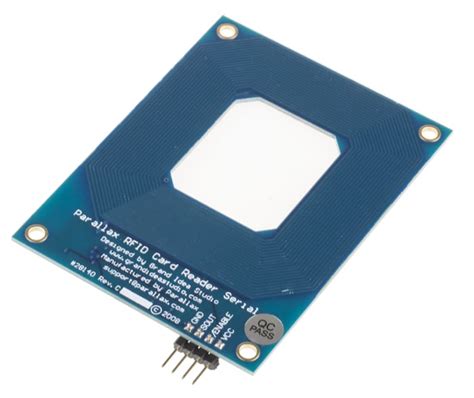 parallax rfid reader model 28140|rfid badge reader.